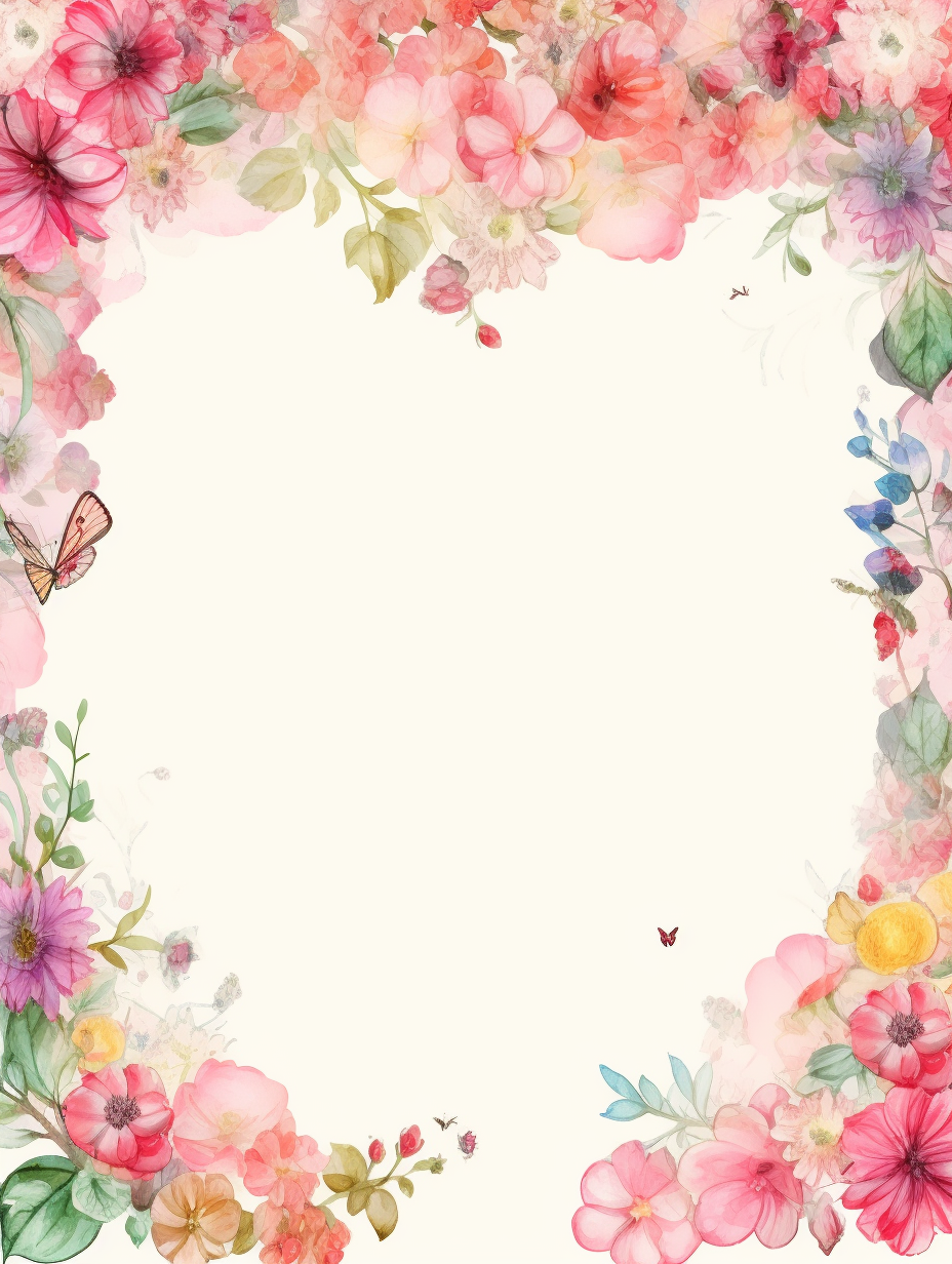 heart flower cliparts