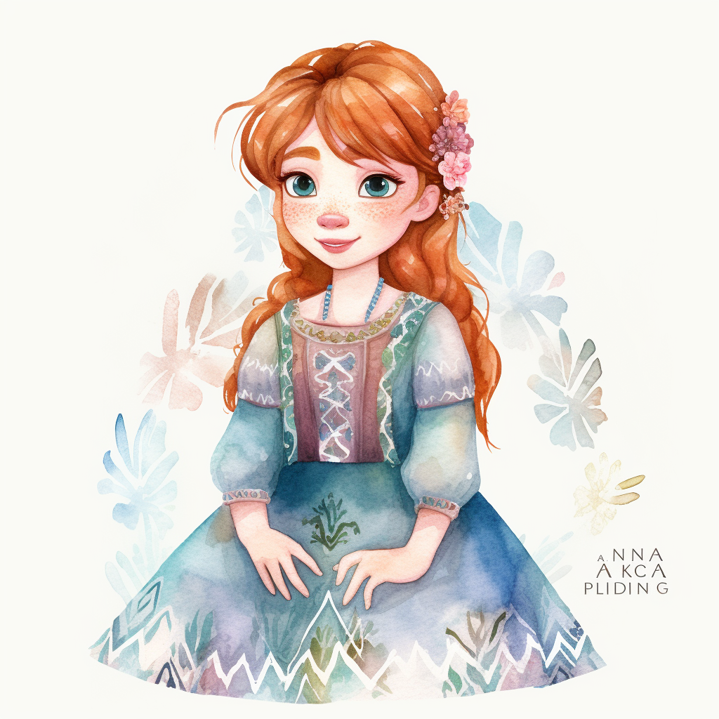 frozen anna cliparts