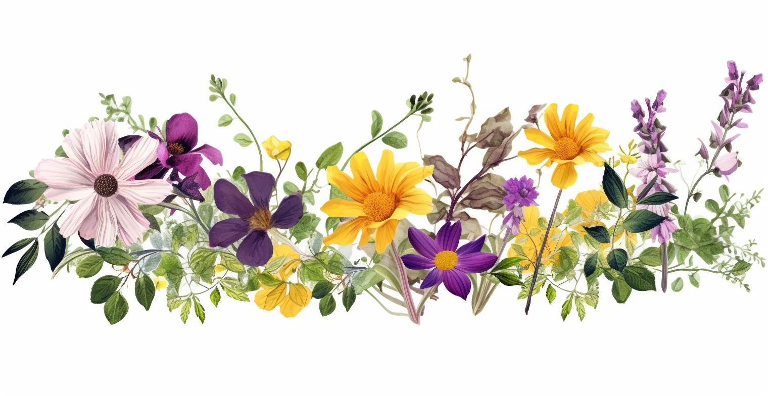 floral border cliparts
