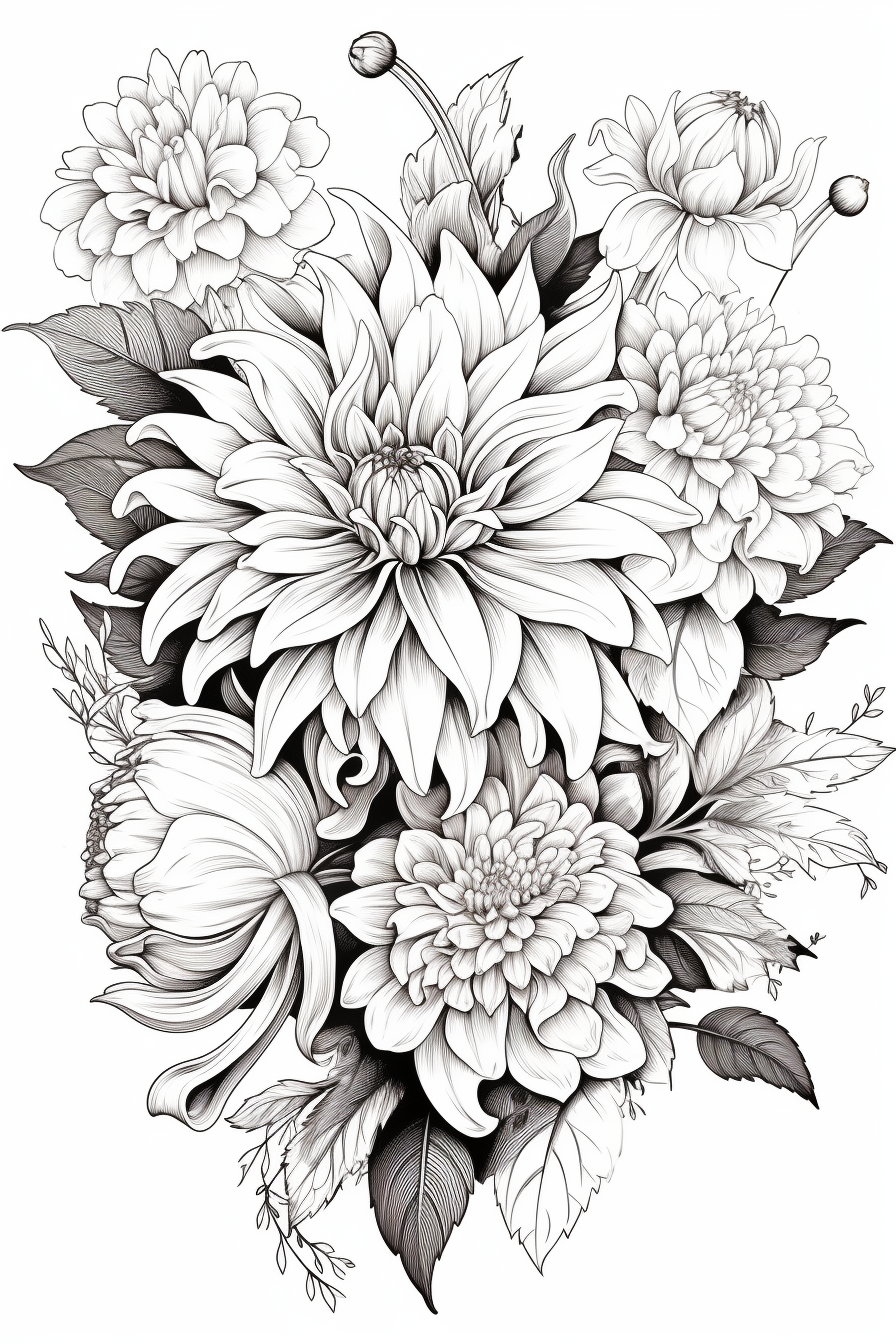 chrysanthemums cliparts