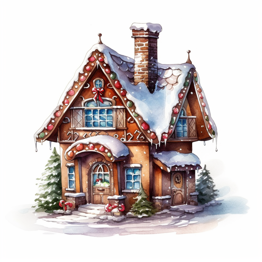 christmas gingerbread cliparts
