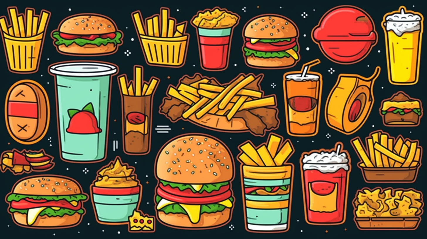 animated food clipart