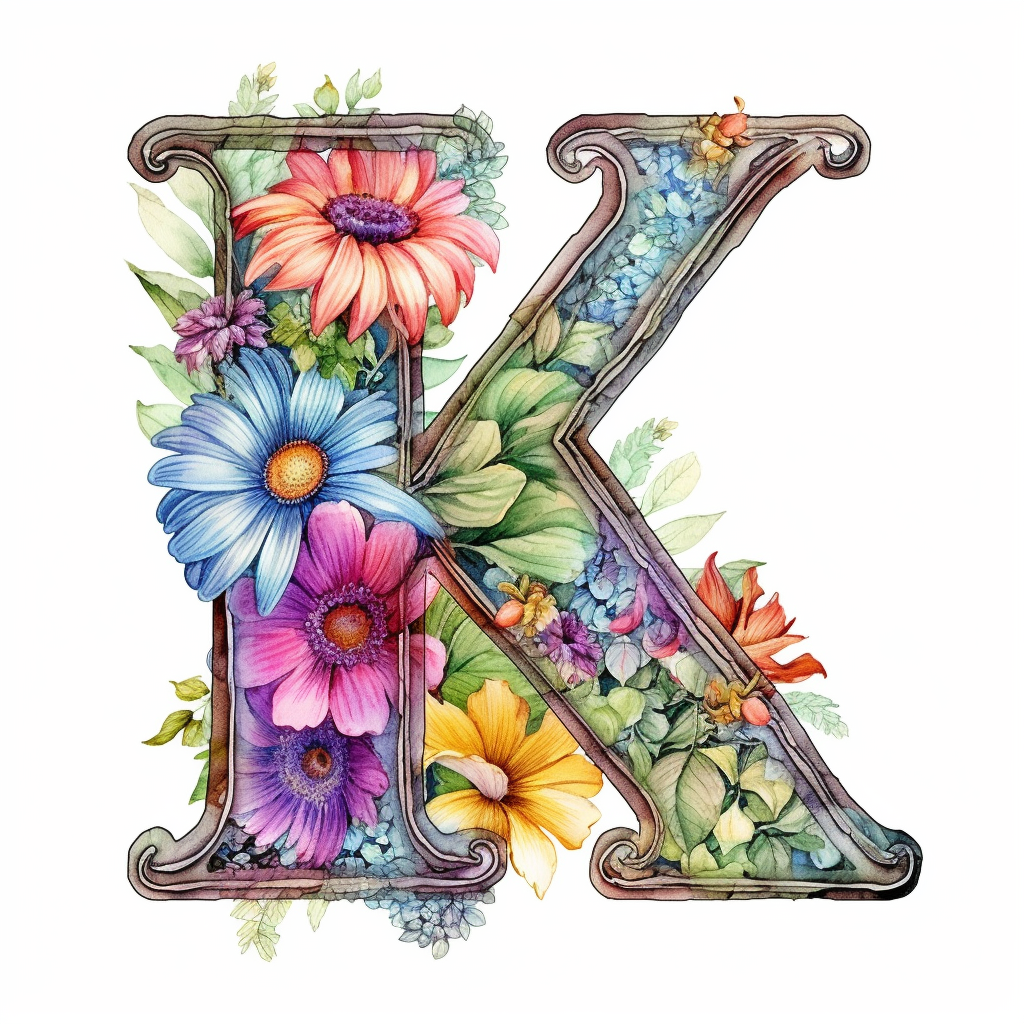 letter k clipart