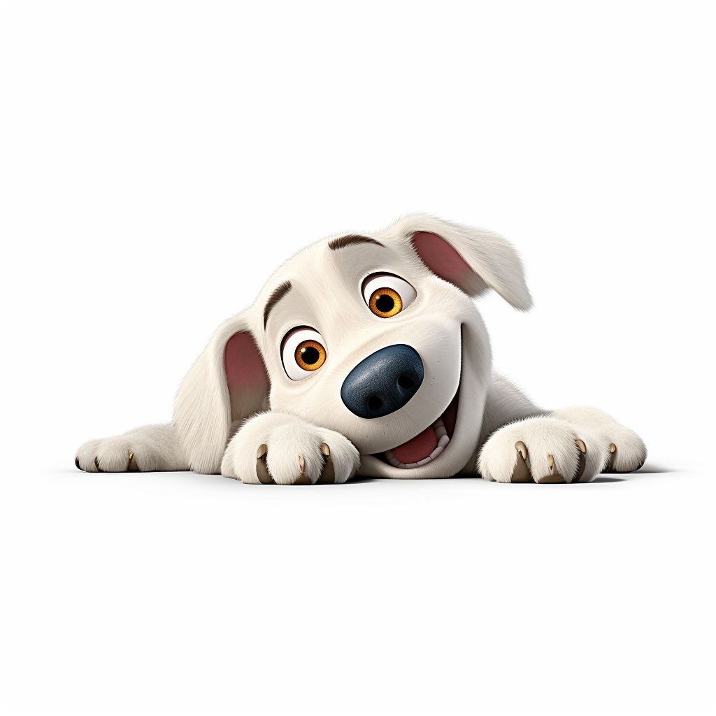 funny dog clipart