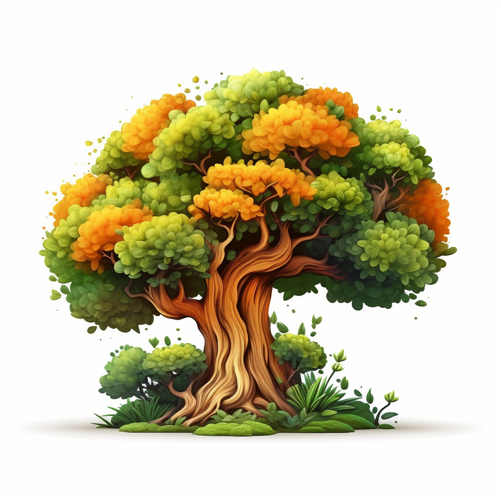green bush cliparts
