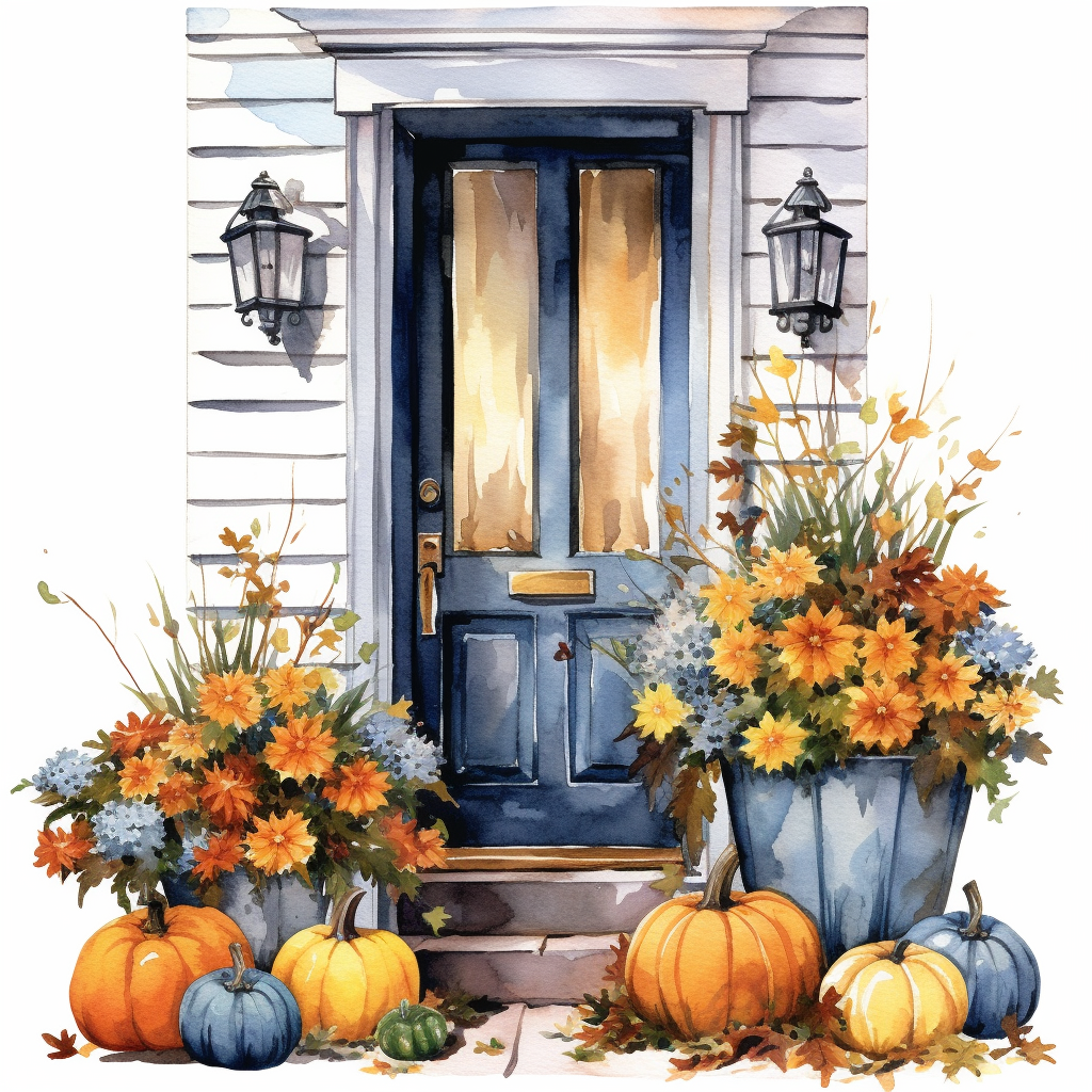 fall decoration cliparts