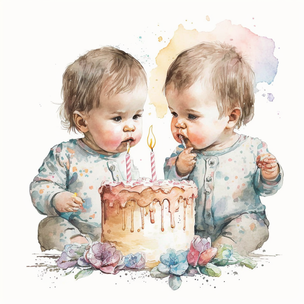 first birthday clipart