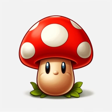 mario mushroom clipart