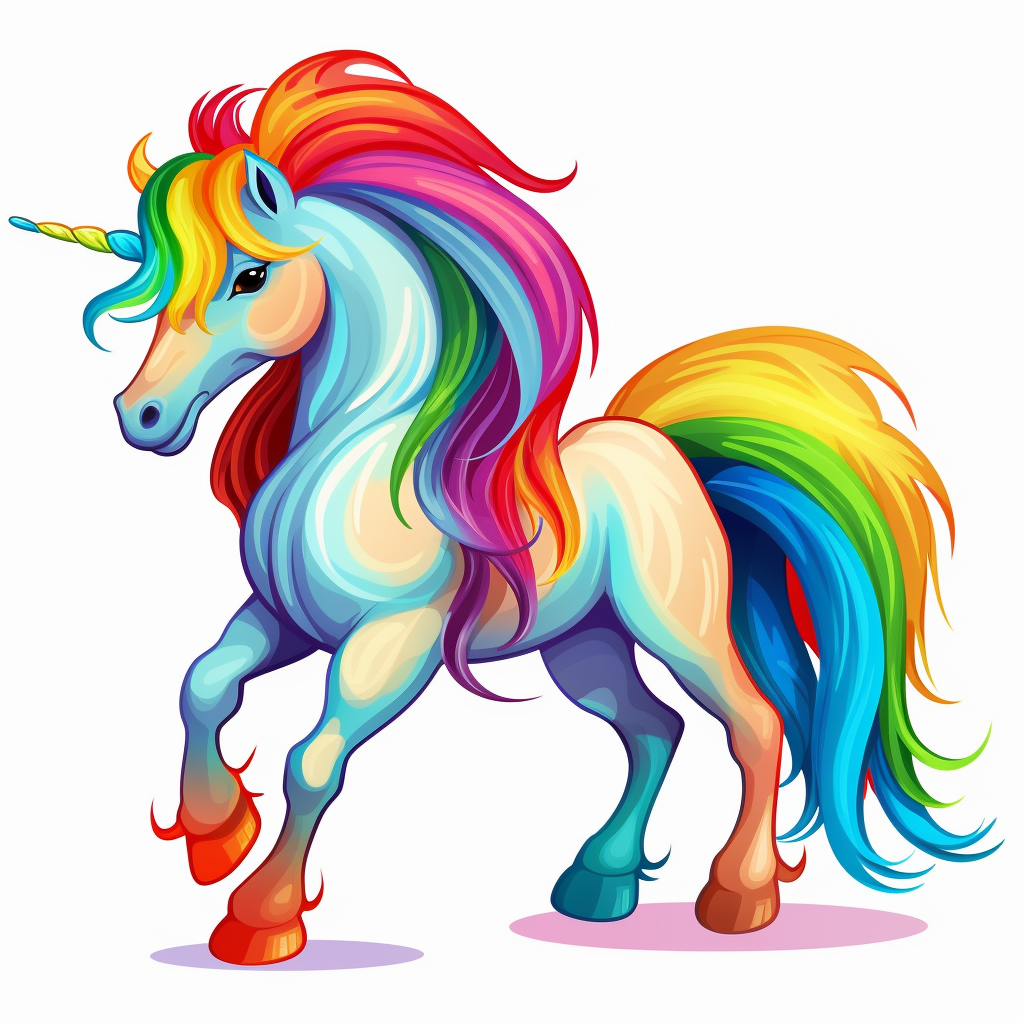 cartoon horse clipart
