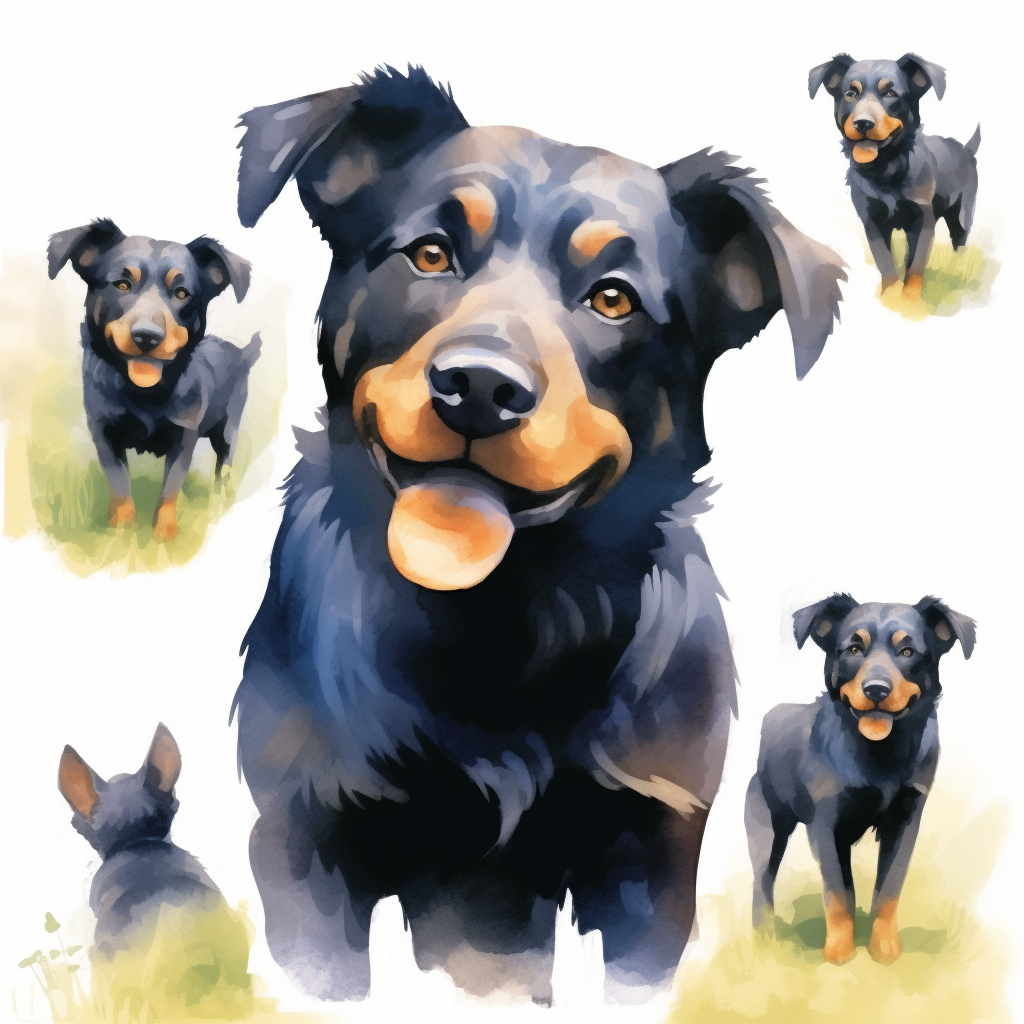 dog clipart black and white