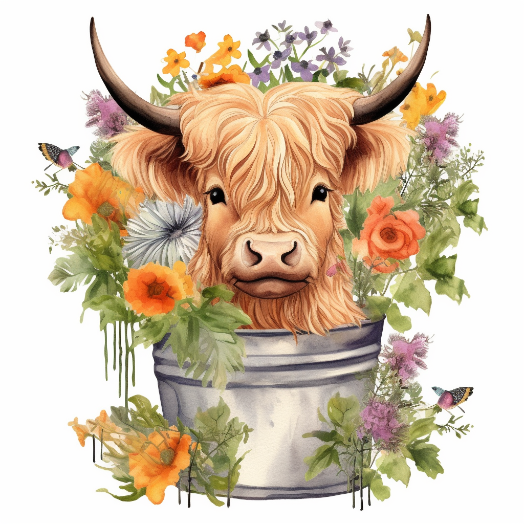 cute cow clipart