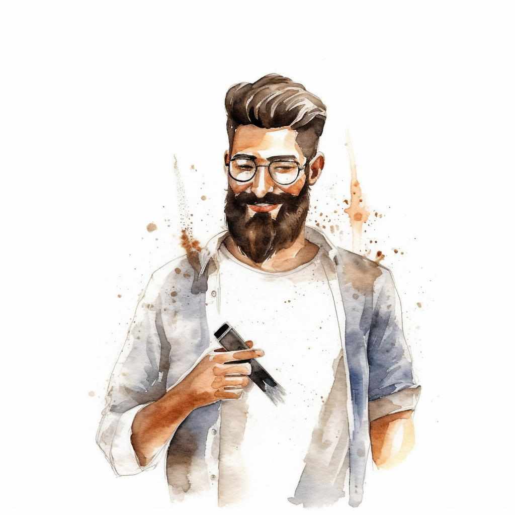 beard man cliparts