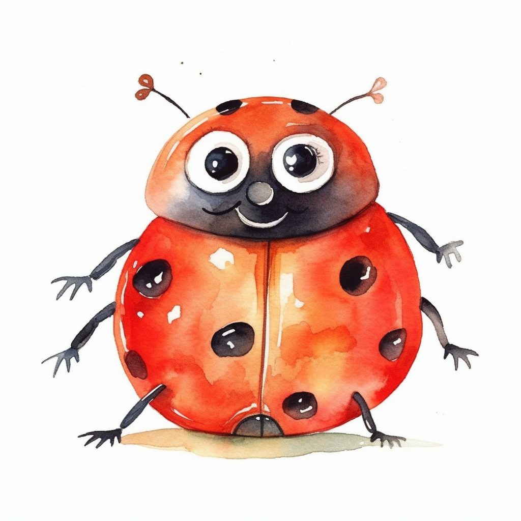 cute ladybug clipart