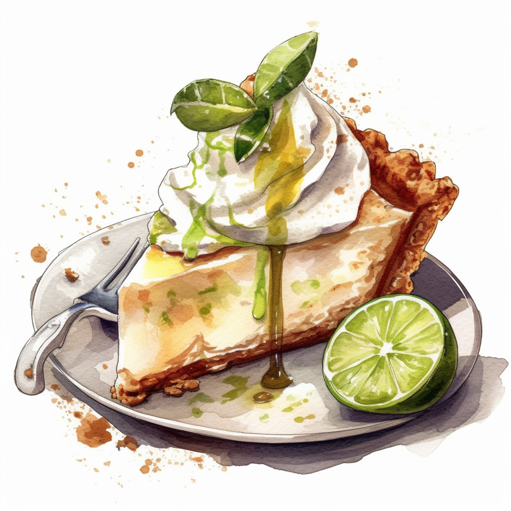 lime pie cliparts