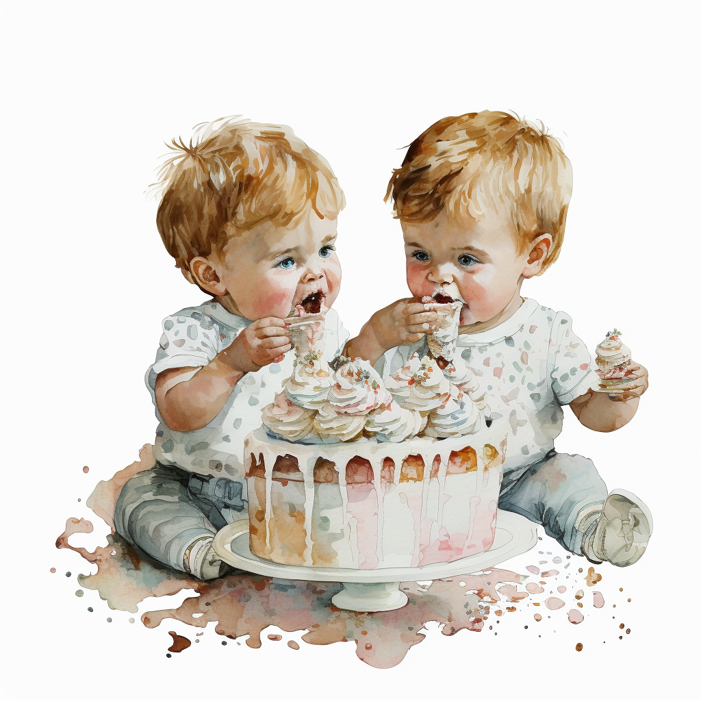 first birthday cliparts