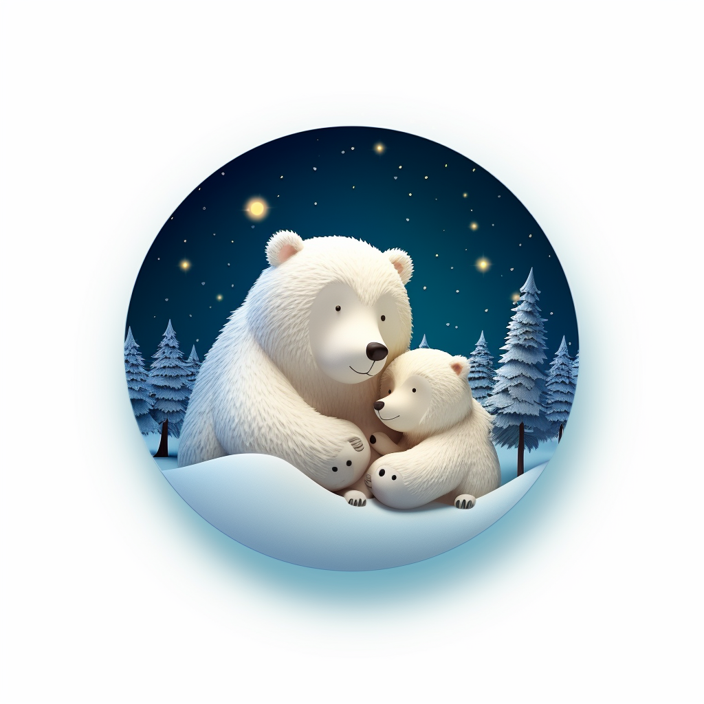 clip on bears