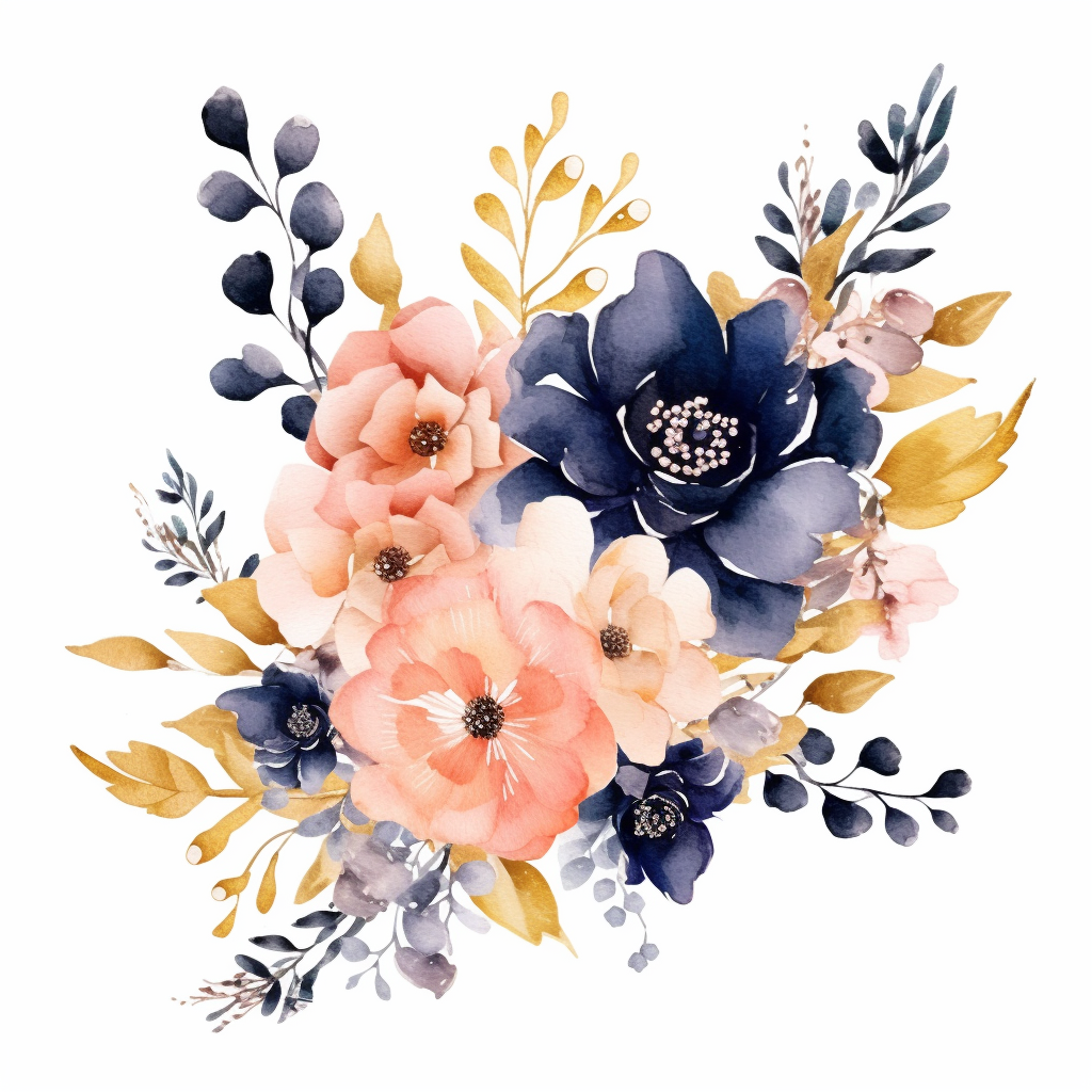 golden wedding cliparts