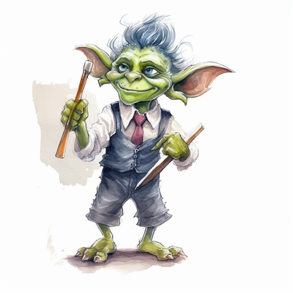cute goblin cliparts