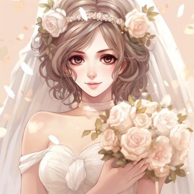 beautiful bride, rose garden watercolor clipart, strybk, full picture, 4k, sharp focus, watercolor, silky soft skin, symmetry, soft lighting, detailed face, concept art, muted color, watercolor style, strybk, chibi kawaii, Octane rendering, 3d, A perfect face, a delicate face, a delicate face, perfect sharp lips, delicate eyes, Craig Davison, Aubrey Beardsley, Conrad Roset, Aikut Aidogdu, Agnes Cecil, watercolor style, Desaturated Colors, ultra realistic animals, Low contrast, Low saturation, Pa