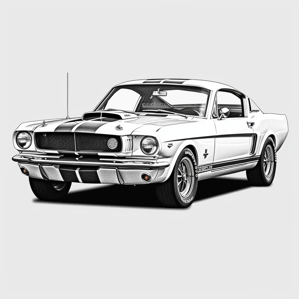 mustang cliparts