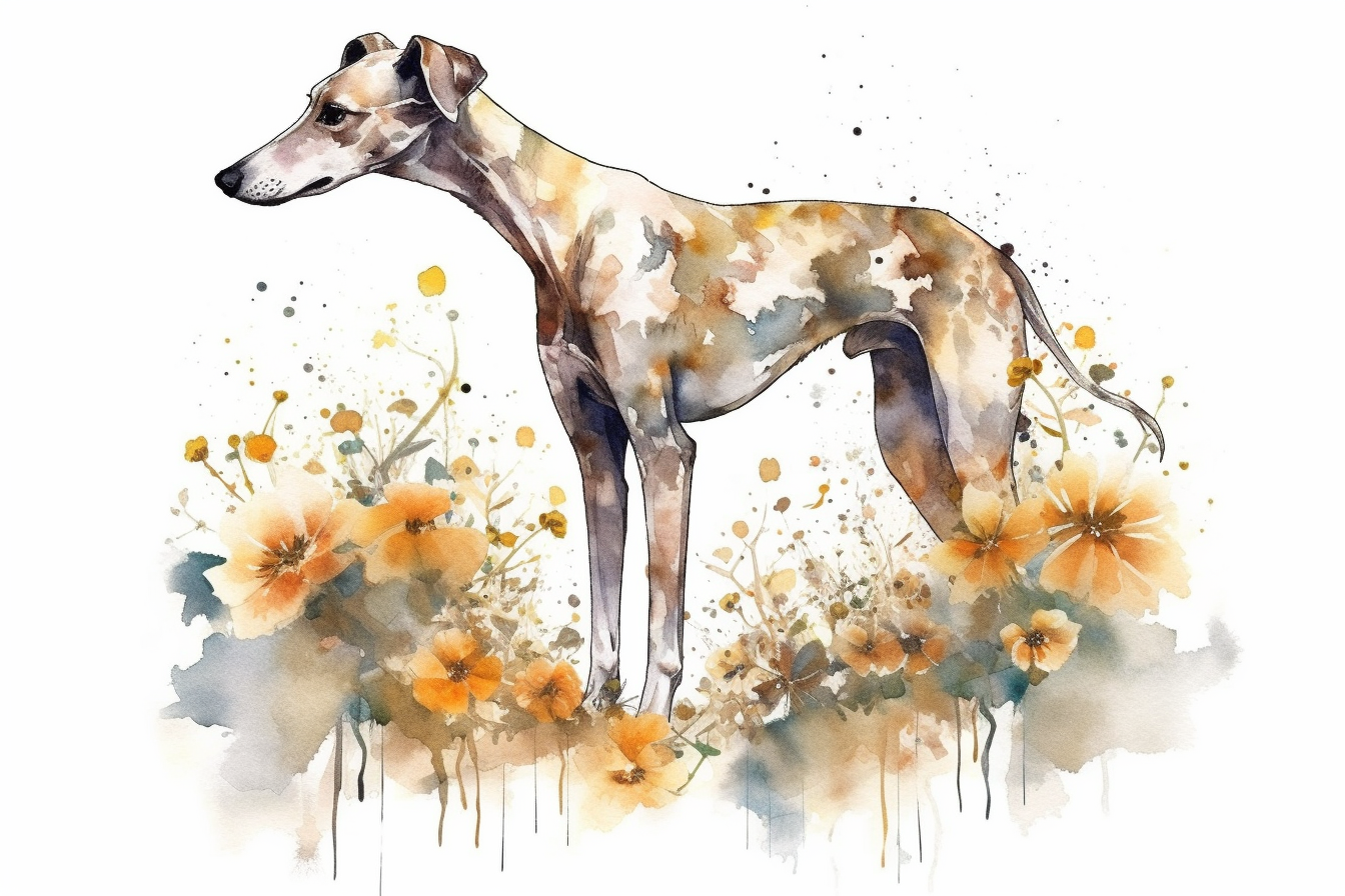 greyhound clipart