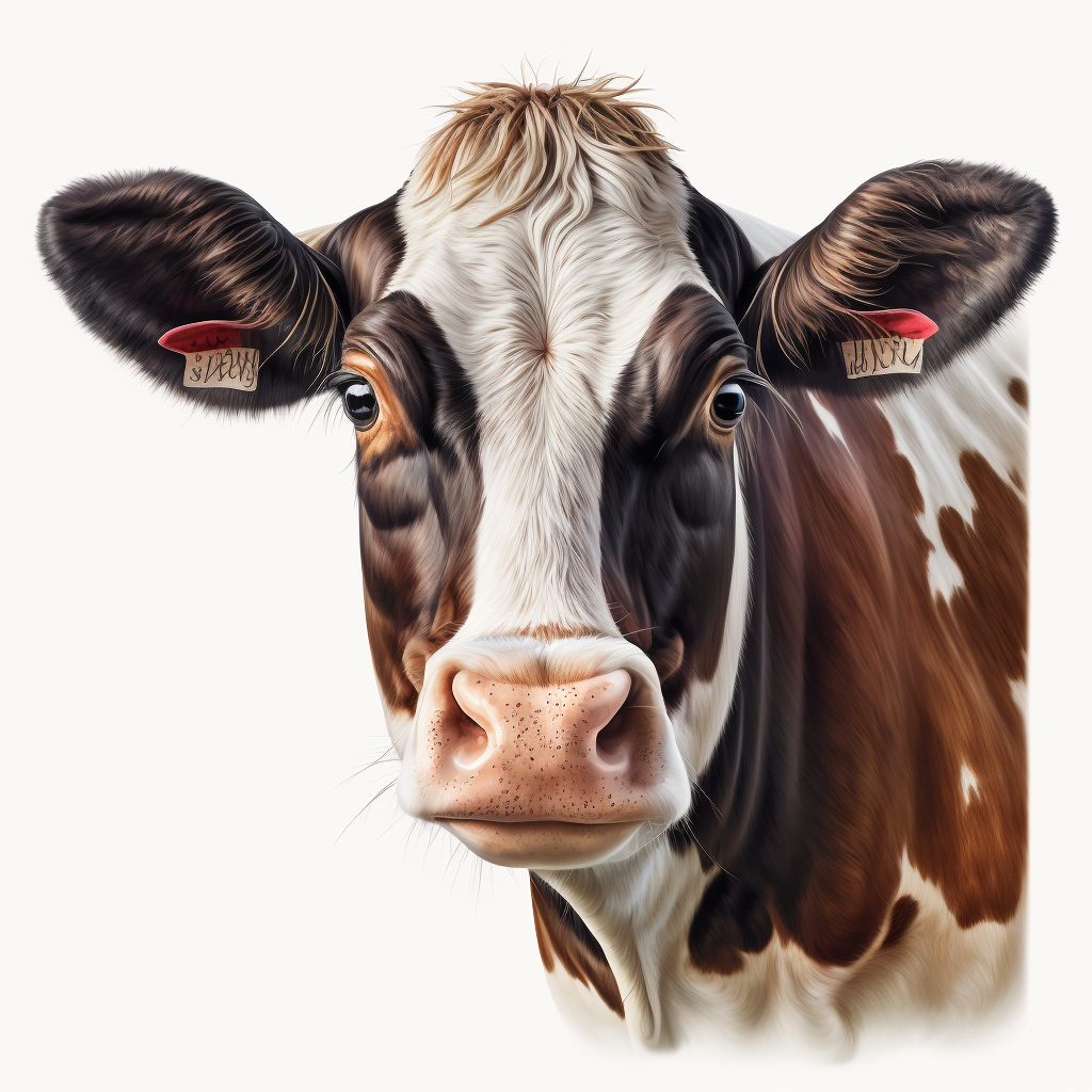 dairy cow clipart