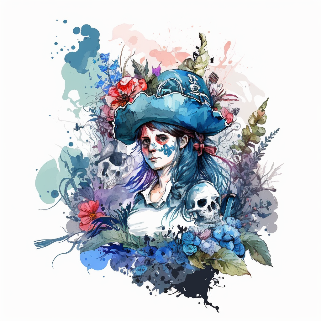 female skull cliparts