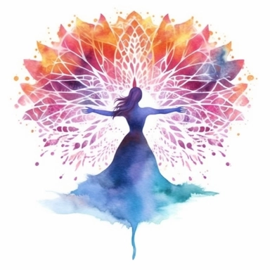 watercolour clipart holistic healing