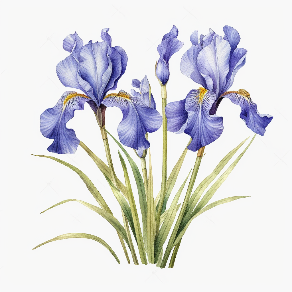 iris cliparts
