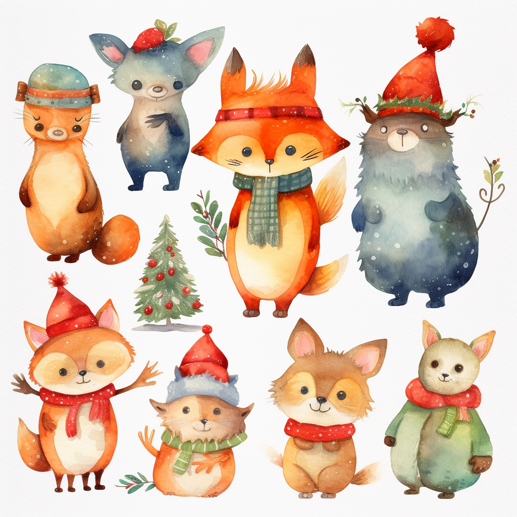 animated holiday cliparts