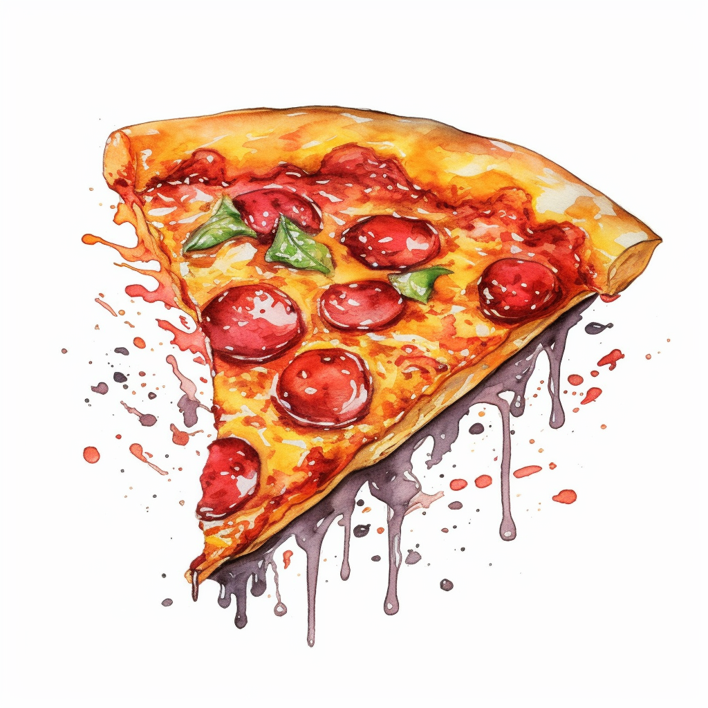 color pizza cliparts