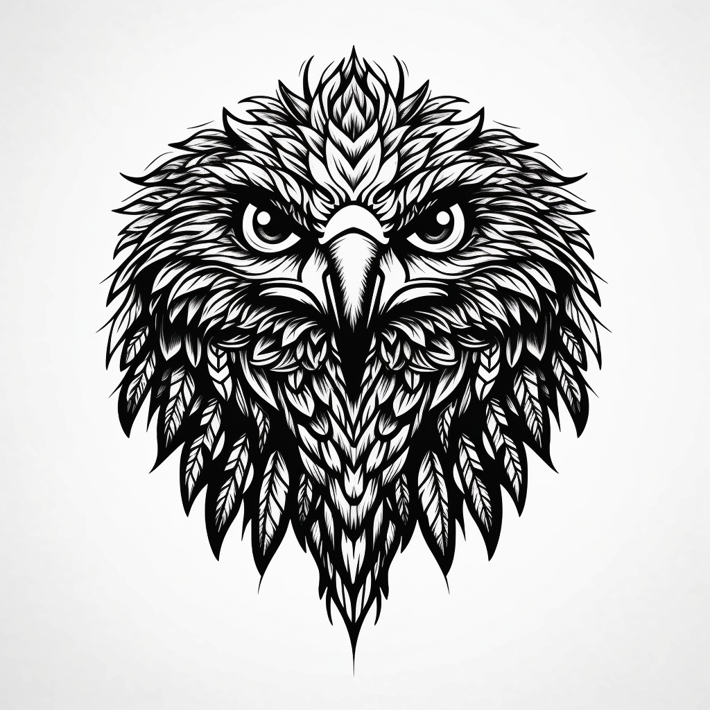 black eagle Svg, eagle Mandala Svg, eagle Clipart, eagle Mandala Svg