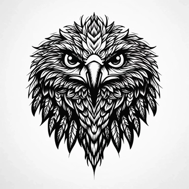black eagle Svg, eagle Mandala Svg, eagle Clipart, eagle Mandala Svg, Cricut, Vector, eagle Cut file Shirt, eagle Face Svg, eagle Svg, eagle Zentangle Svg , white background