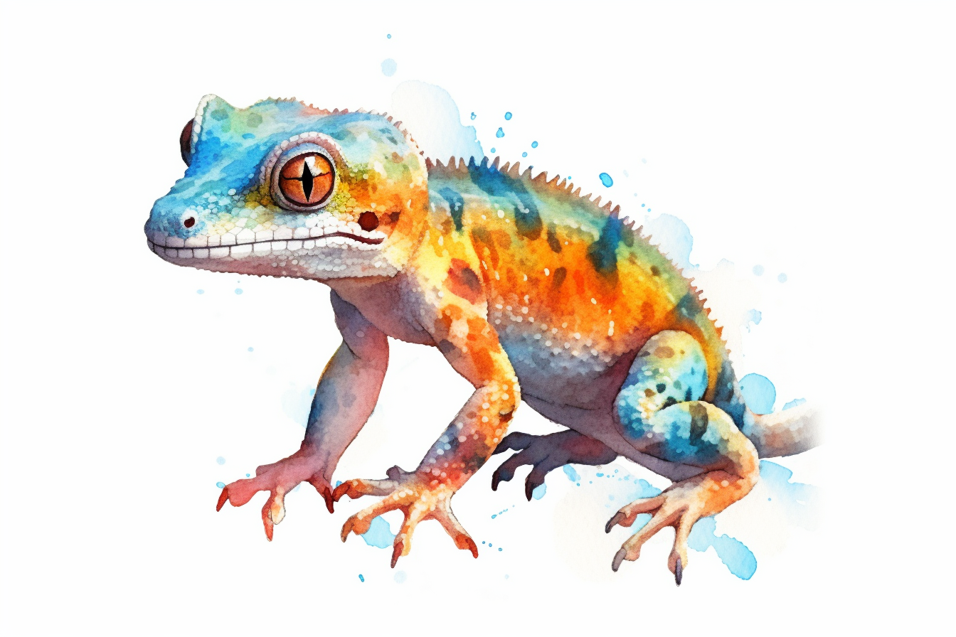 gecko clipart