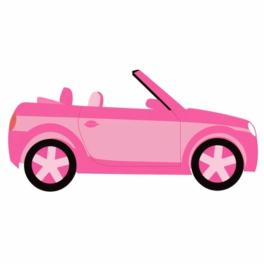 pink care convertable simple clipart