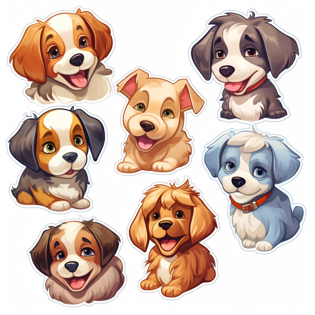 cute puppy clipart