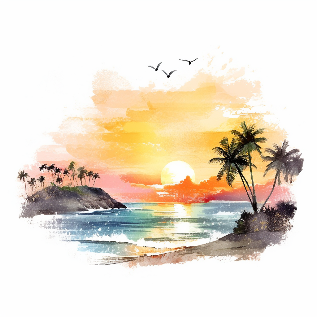 beach water cliparts