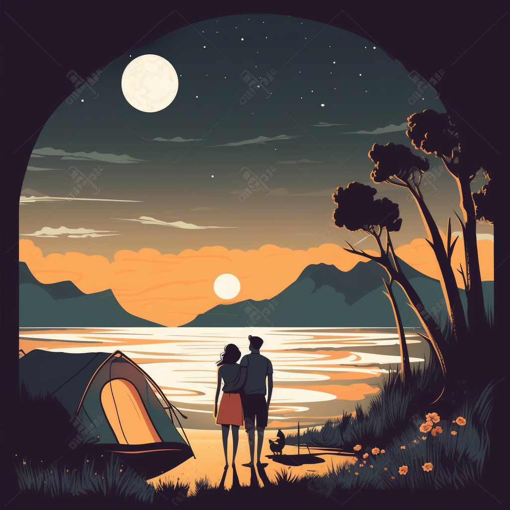 camping clip art