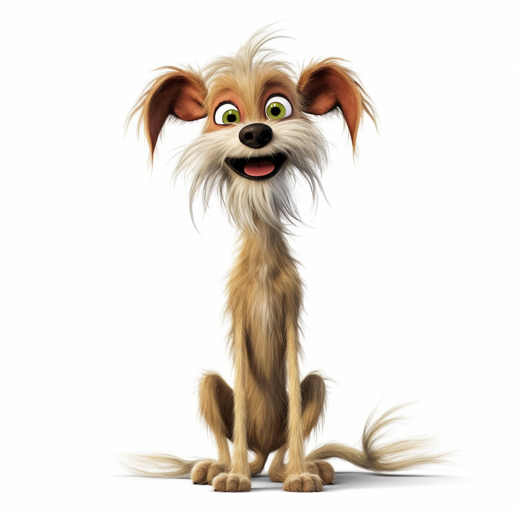 funny dog clipart