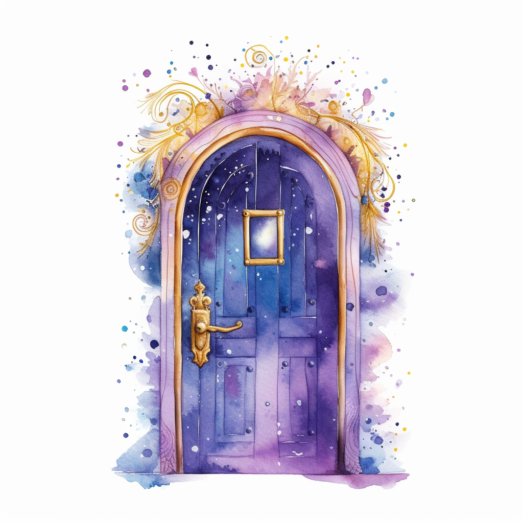 gold door cliparts