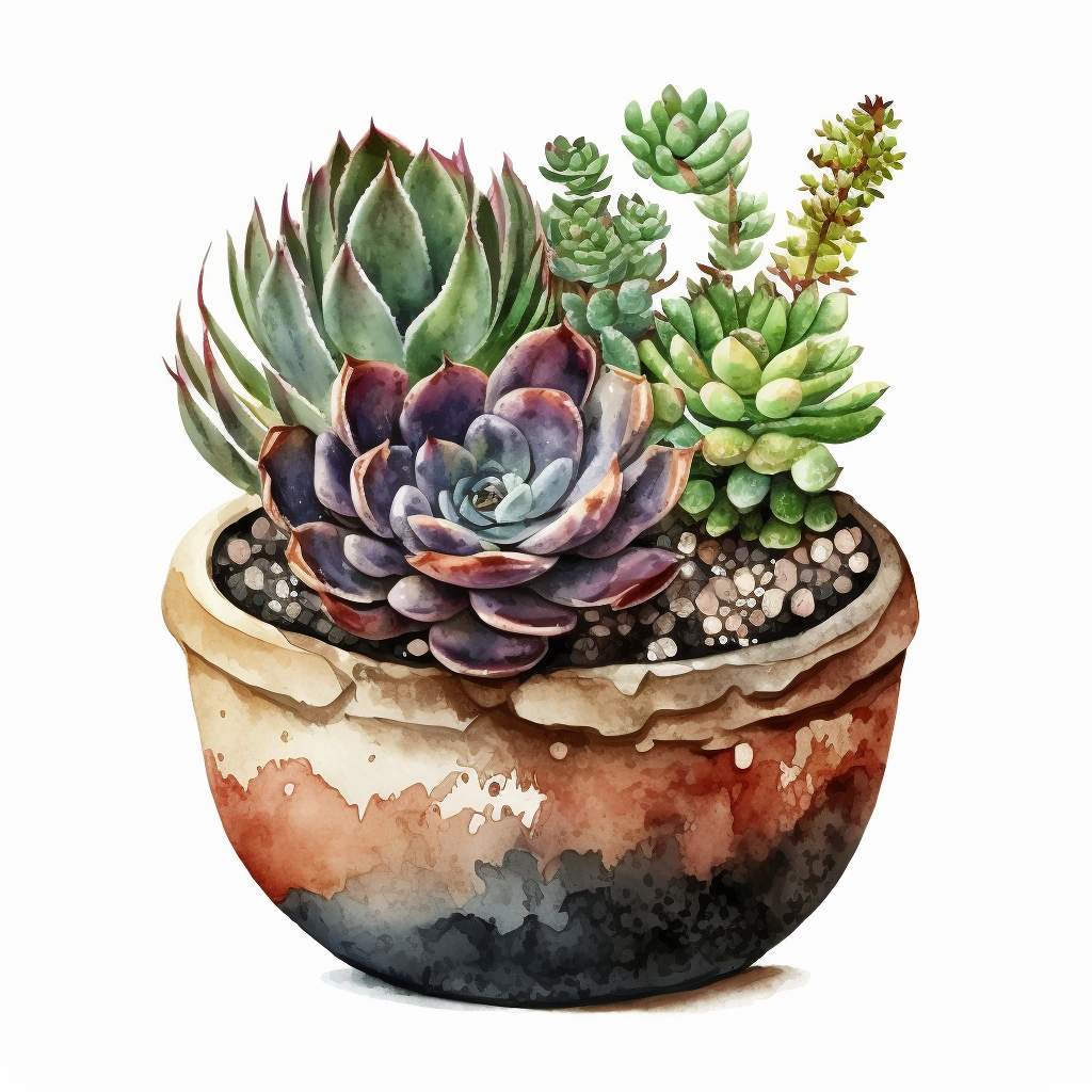 clay pot cliparts