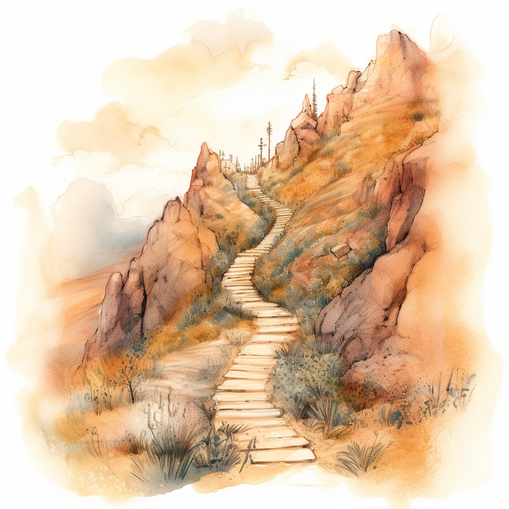 nature hike cliparts