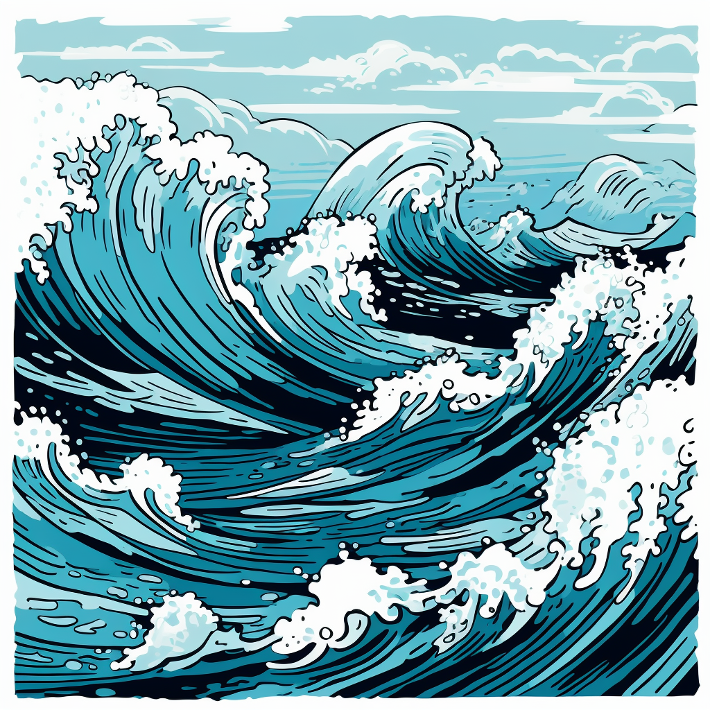 ocean waves, clipart - Clip Art Library