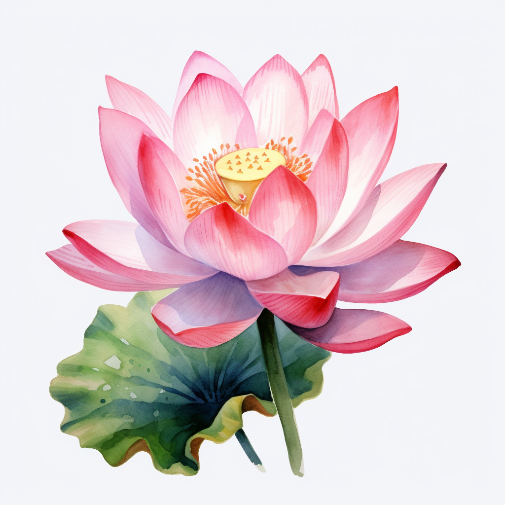 lotus flower clipart