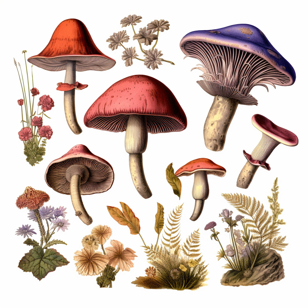 fungi cliparts