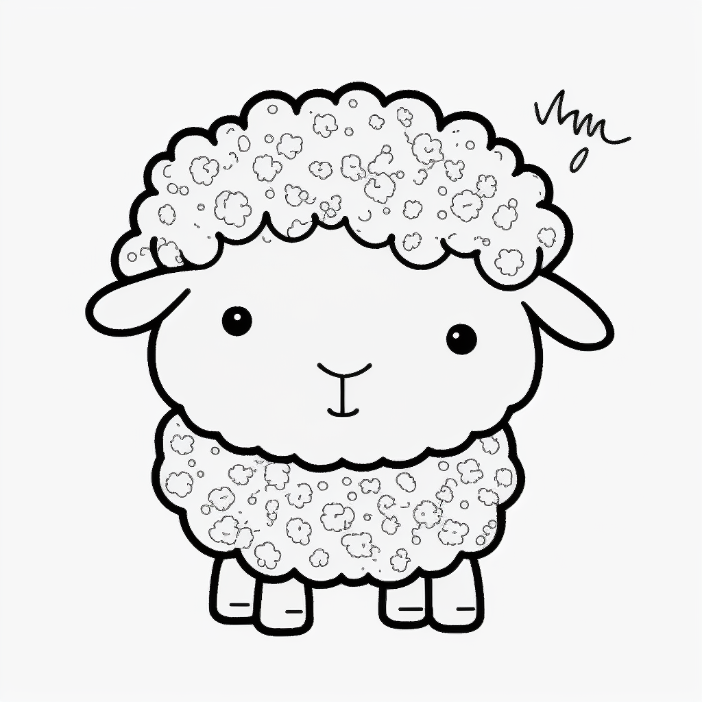 black lamb cliparts
