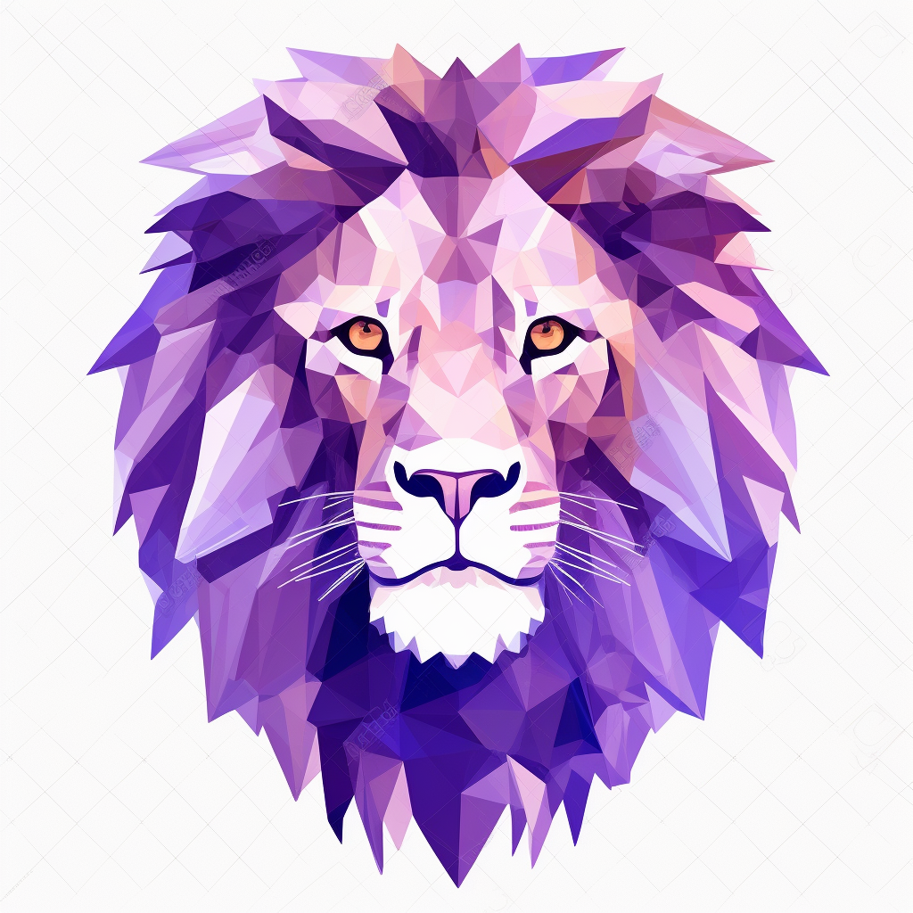 lion head clipart
