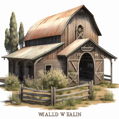 watercolour beautiful western weeden horse ranch barn perfectly detailed beautiful western barn beautifully detailed perfect wooden western barn png image,high resolution,300dpi,graphic clipart,computer graphics