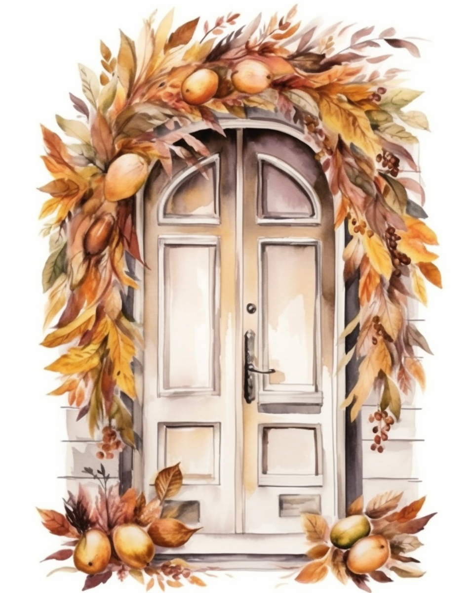 front door clipart