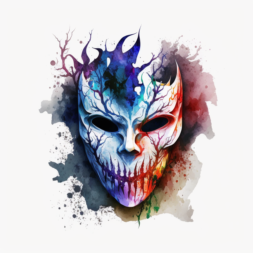halloween mask cliparts